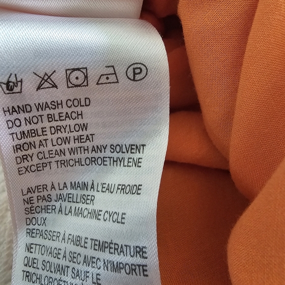 FARM Rio Rainbow Mixed Prints Tiered Linen Blend Top in Mix Print sz XS - Picture 9 of 10